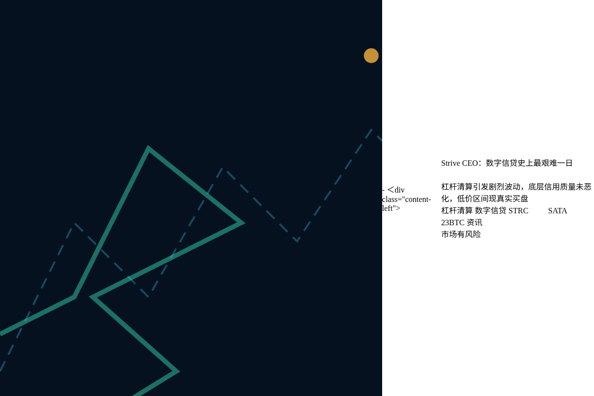 Strive CEO:数字信贷史上最艰难一日插图1 Strive CEO:数字信贷史上最艰难一日
