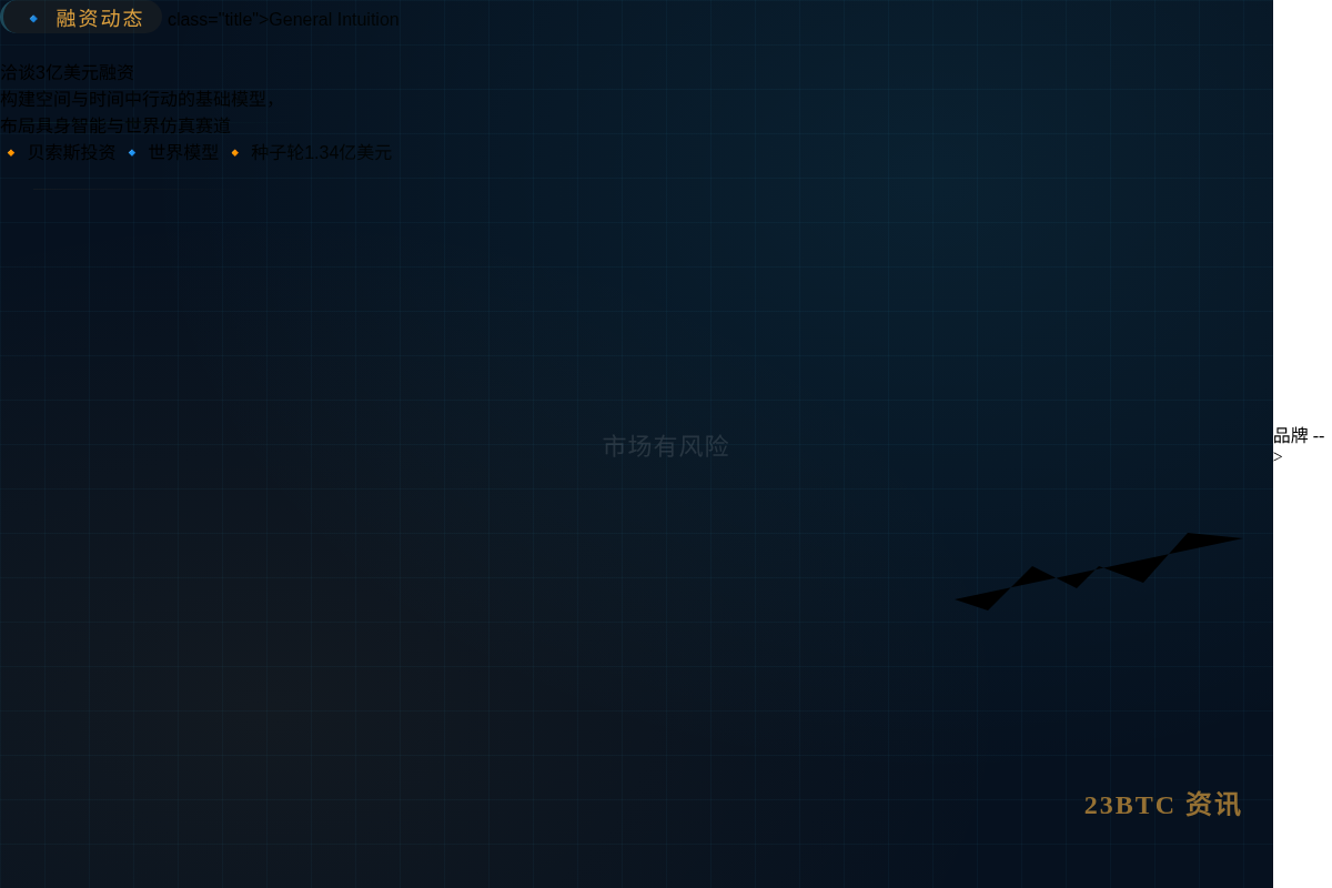 General Intuition 洽谈3亿美元融资插图1 General Intuition 洽谈3亿美元融资