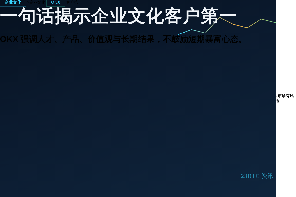 OKX CEO Star发文:企业文化客户第一插图1 OKX CEO Star发文:企业文化客户第一
