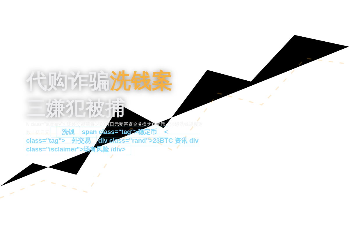 代购诈骗团伙洗钱案 三嫌犯被捕