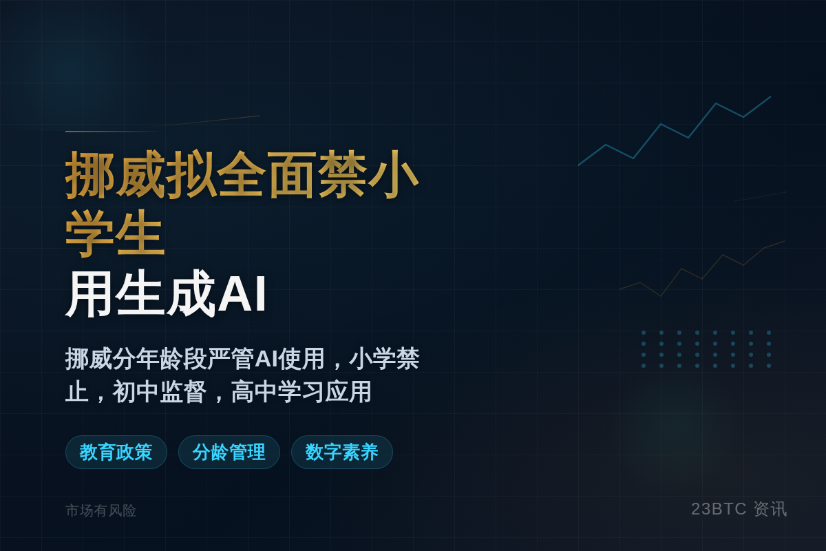 挪威拟全面禁小学生用生成AI插图1 挪威拟全面禁小学生用生成AI
