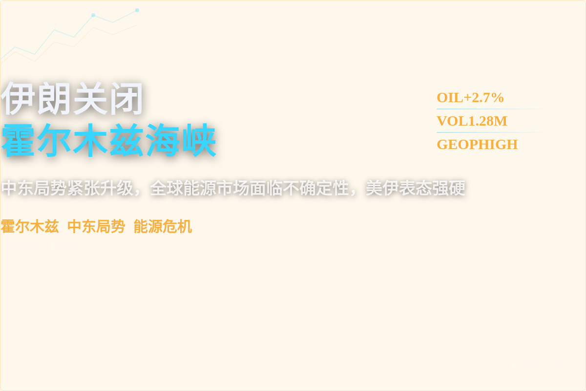 中东局势:伊朗关闭霍尔木兹海峡插图1 中东局势:伊朗关闭霍尔木兹海峡