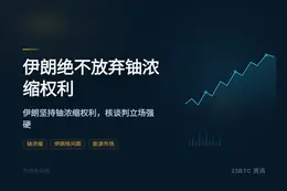 伊朗绝不放弃铀浓缩权利