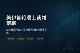 美伊首轮瑞士谈判落幕