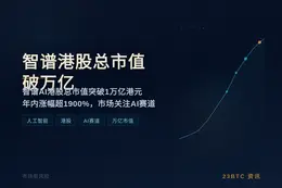 智谱港股总市值破万亿