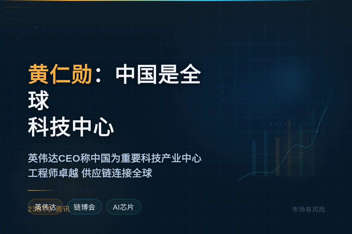 黄仁勋:中国是全球科技中心插图1 黄仁勋:中国是全球科技中心
