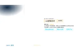 摩根大通：AI定制芯片2027年或超GPU，博通美满受益