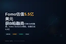 Fomo估值5.5亿获7500万B轮融资
