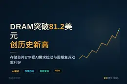 DRAM突破81.2美元创历史新高