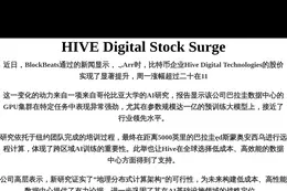 HIVE Digital Stock Surge