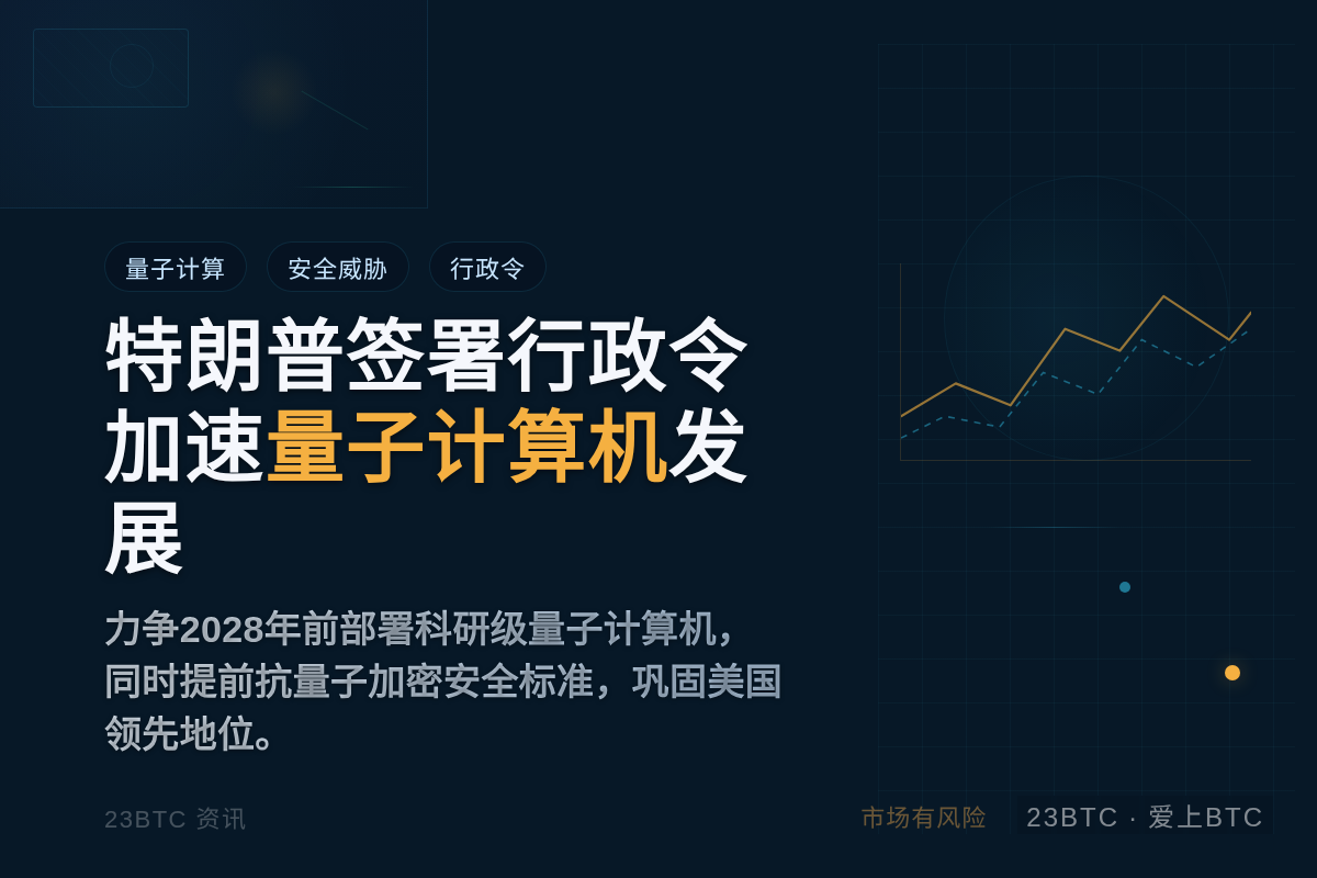 特朗普签署行政令加速量子计算机发展插图1 特朗普签署行政令加速量子计算机发展