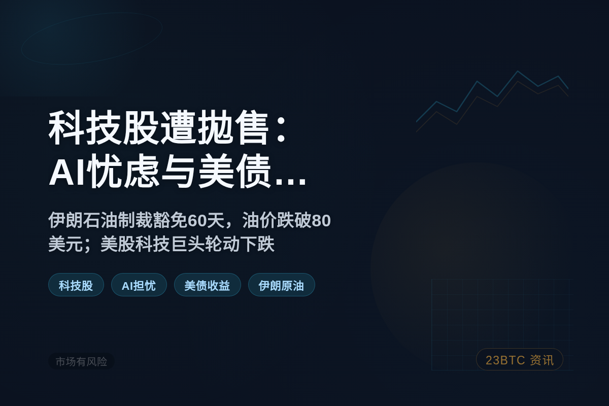 科技股遭抛售:AI忧虑与美债收益施压插图1 科技股遭抛售:AI忧虑与美债收益施压