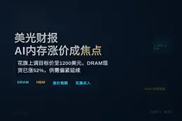 花旗美光财报：AI内存涨价成焦点