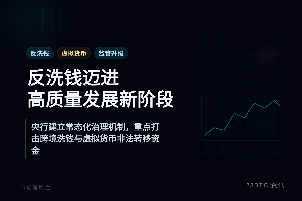 中国反洗钱迈进高质量发展新阶段