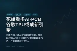 花旗上调中国AI-PCB预期，谷歌TPU需求或2028年超英