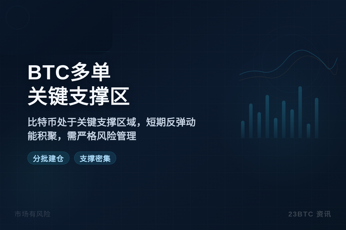 BTC多单：6.22-6.27入场，止盈6.37/6.45，止损6.18