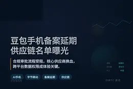 豆包手机备案延期，供应链名单曝光
