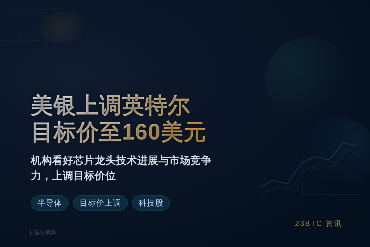 美银上调英特尔目标价至160美元插图1 美银上调英特尔目标价至160美元