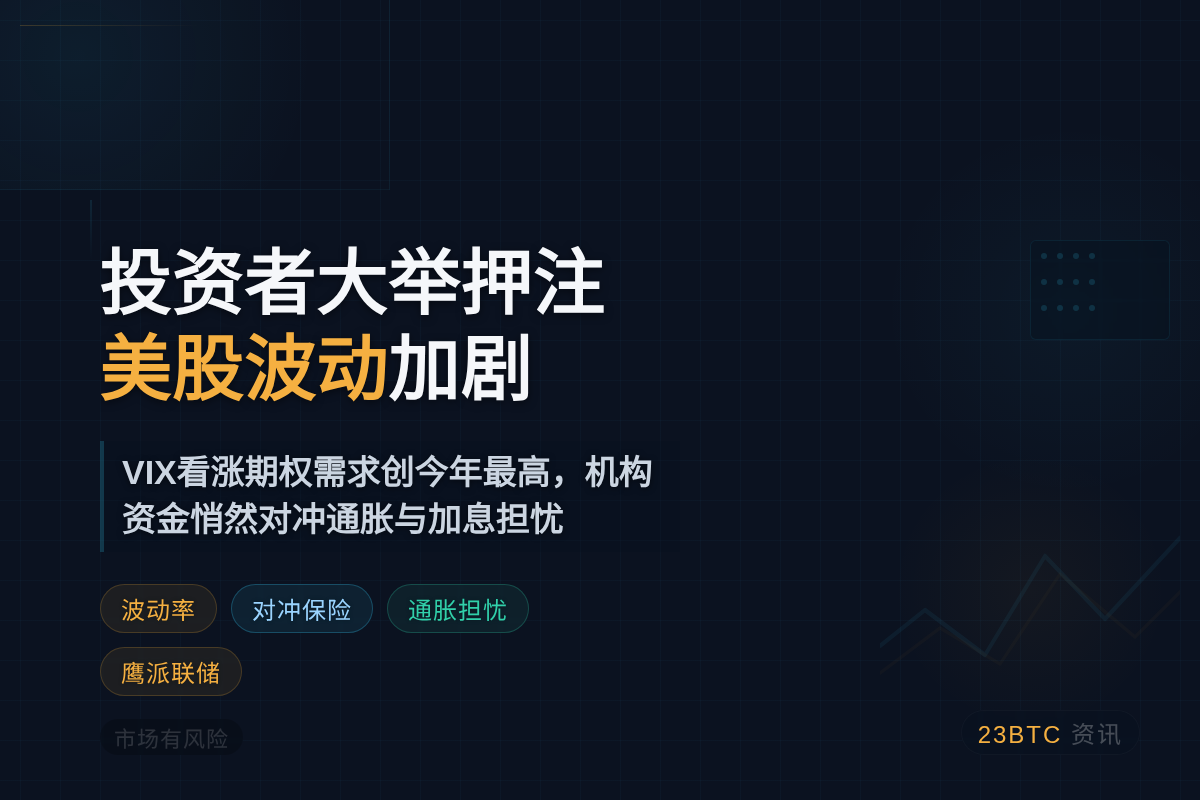 投资者大举押注美股波动加剧插图1 投资者大举押注美股波动加剧