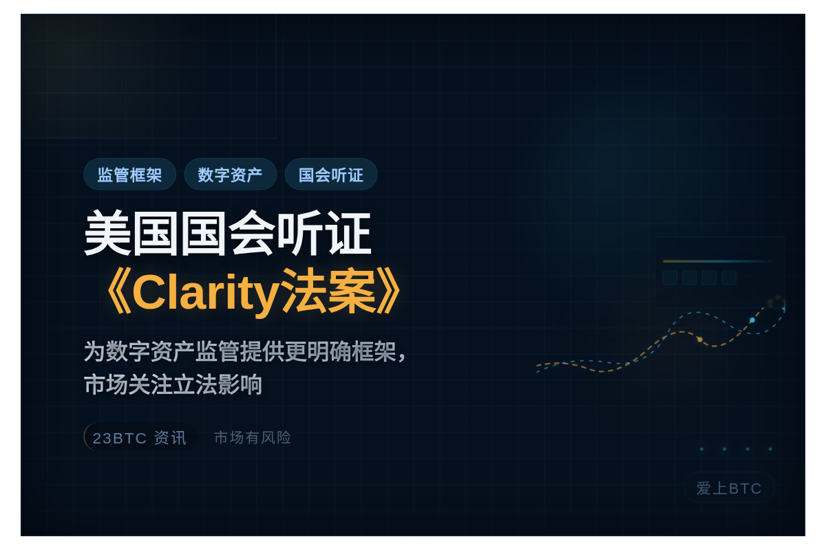 美国国会7月17日听证《Clarity法案》插图1 美国国会7月17日听证《Clarity法案》