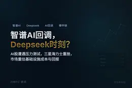 智谱AI回调，Deepseek时刻？