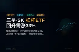 三星电子与SK海力士杠杆ETF回升前景分析