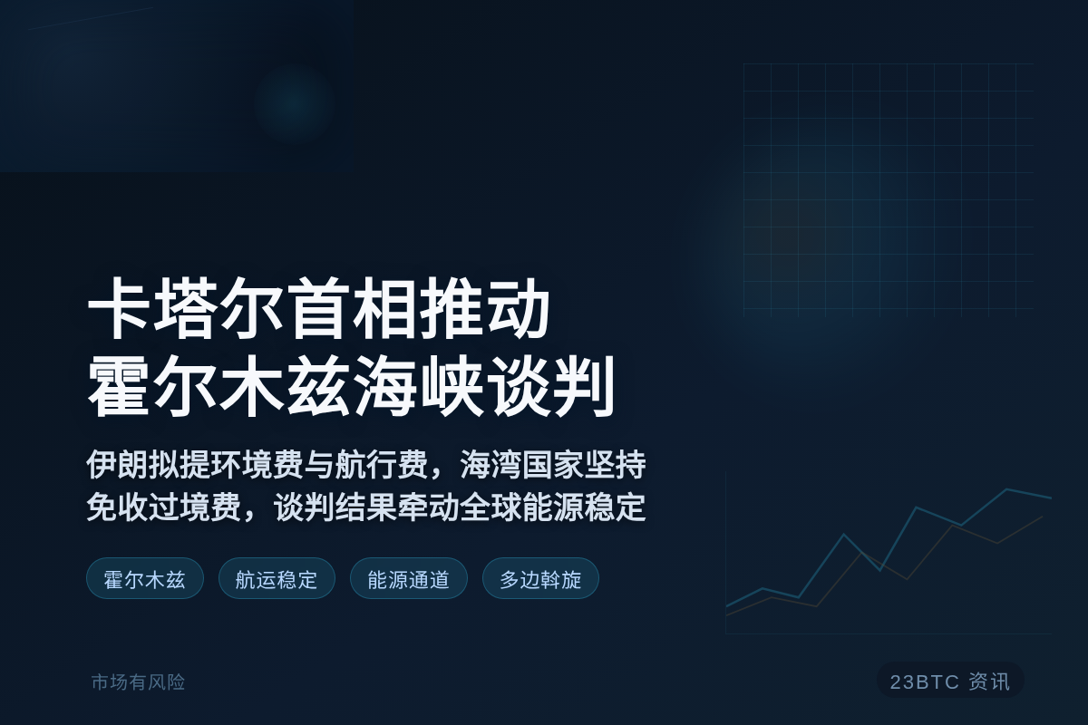 卡塔尔首相推动霍尔木兹海峡谈判