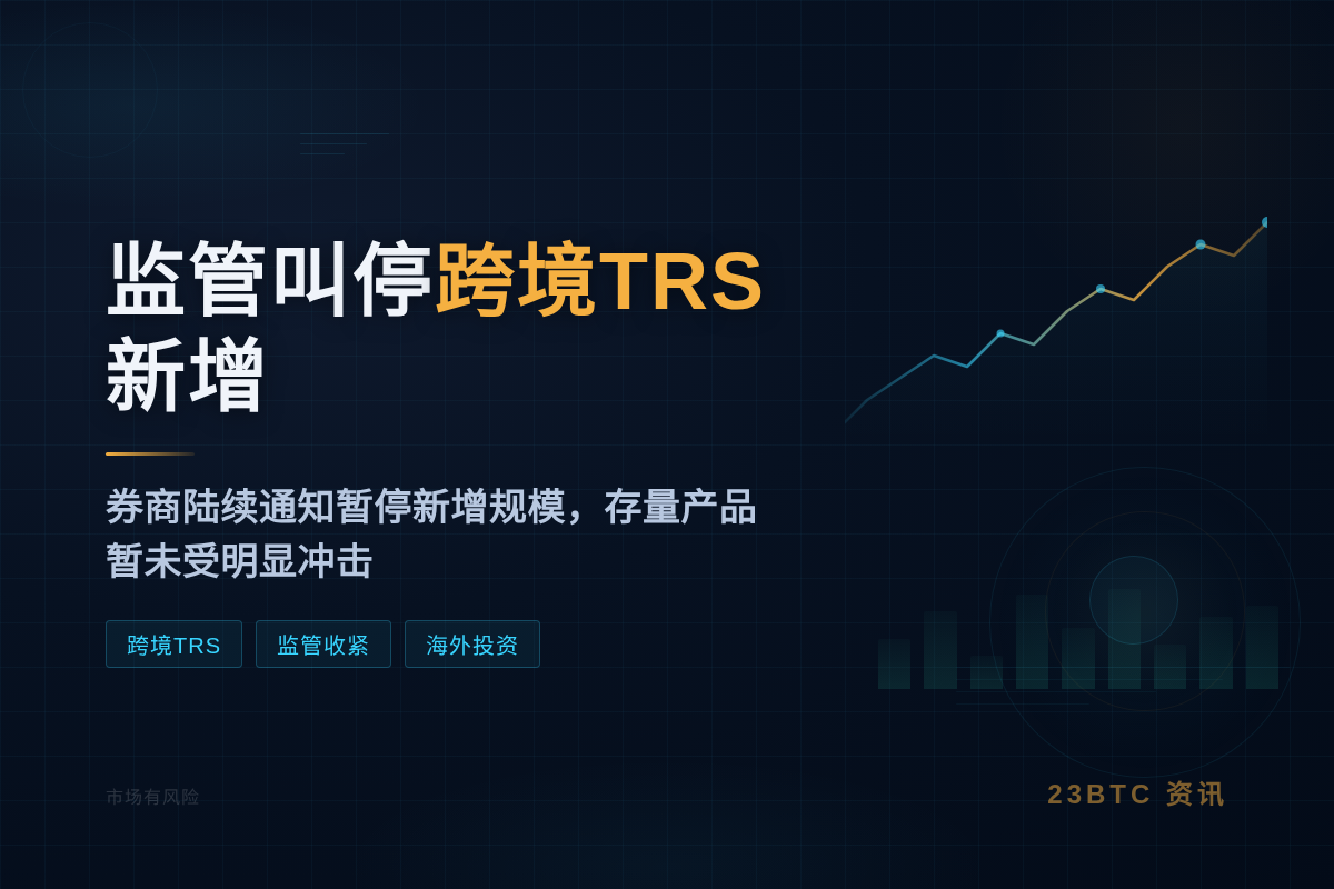 监管叫停私募跨境TRS新增