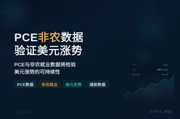 PCE非农数据验证美元涨势