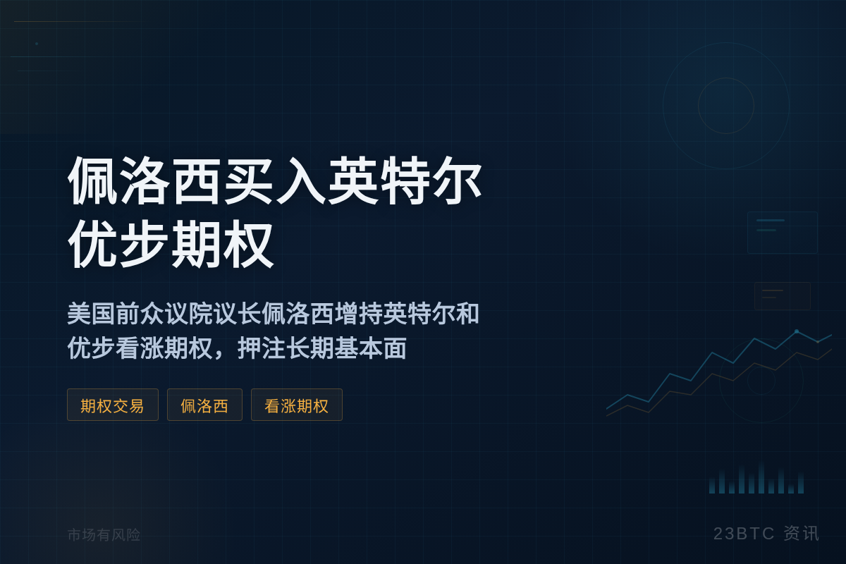 佩洛西买入英特尔优步期权