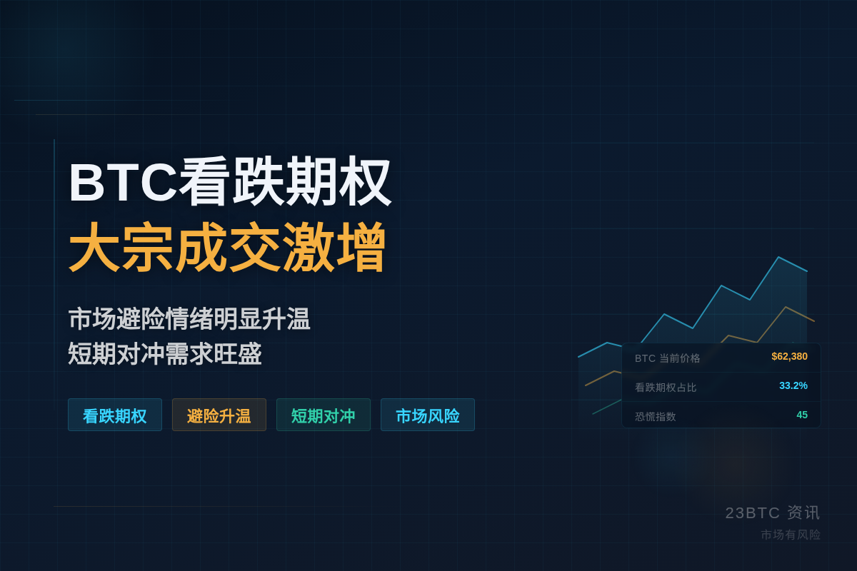 BTC看跌期权大宗成交激增