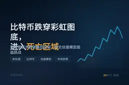 比特币跌穿彩虹图底，进入死亡区域