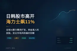 日韩股市高开，海力士飙11%