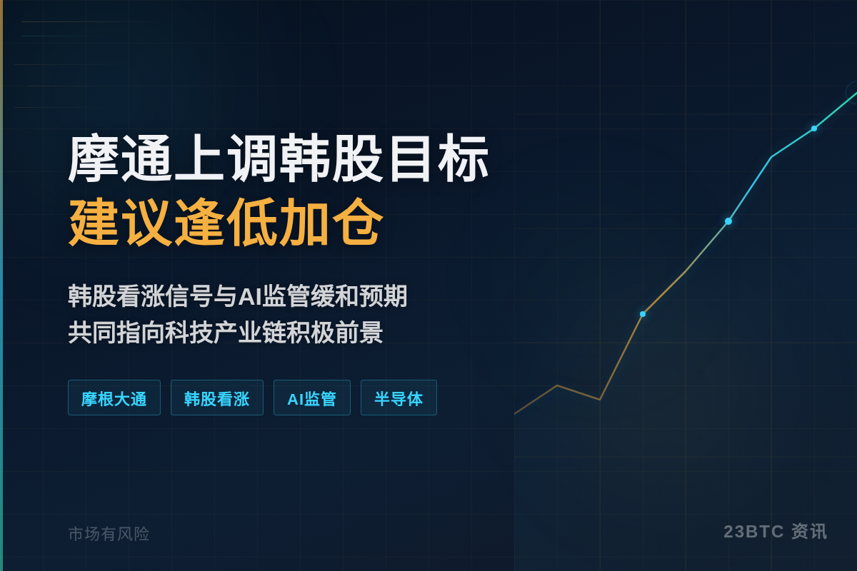 摩通上调韩股目标位建议逢低加仓