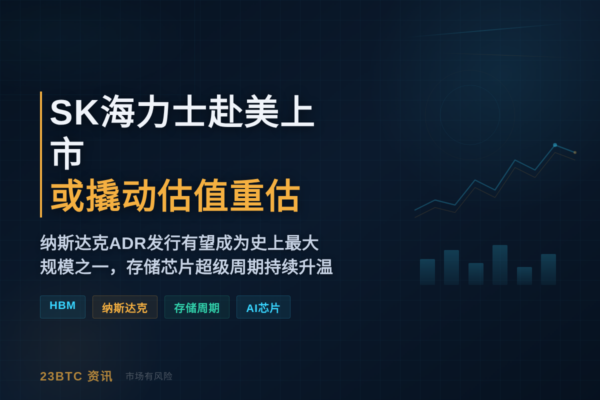 SK海力士赴美上市或撬动估值重估