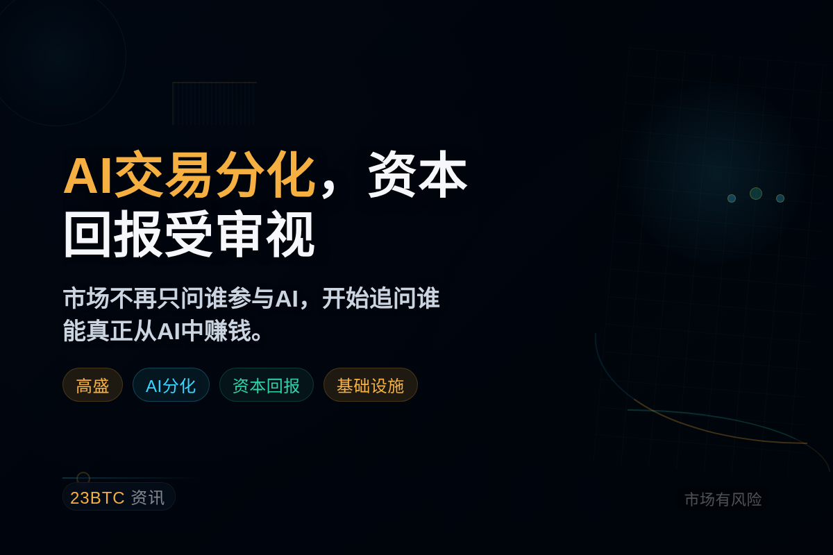 高盛：AI交易分化，资本回报受审视