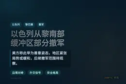 以色列从黎南部缓冲区部分撤军