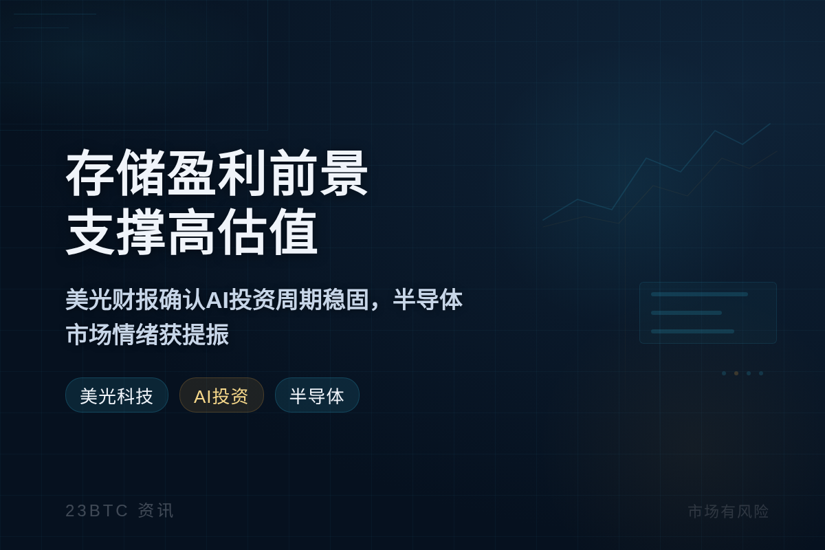 存储盈利前景支撑高估值
