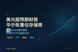 美光超预期财报，华尔街重估存储周期