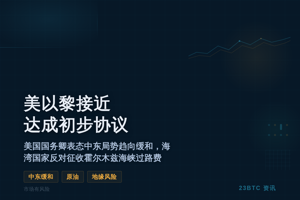 美以黎接近达成初步协议
