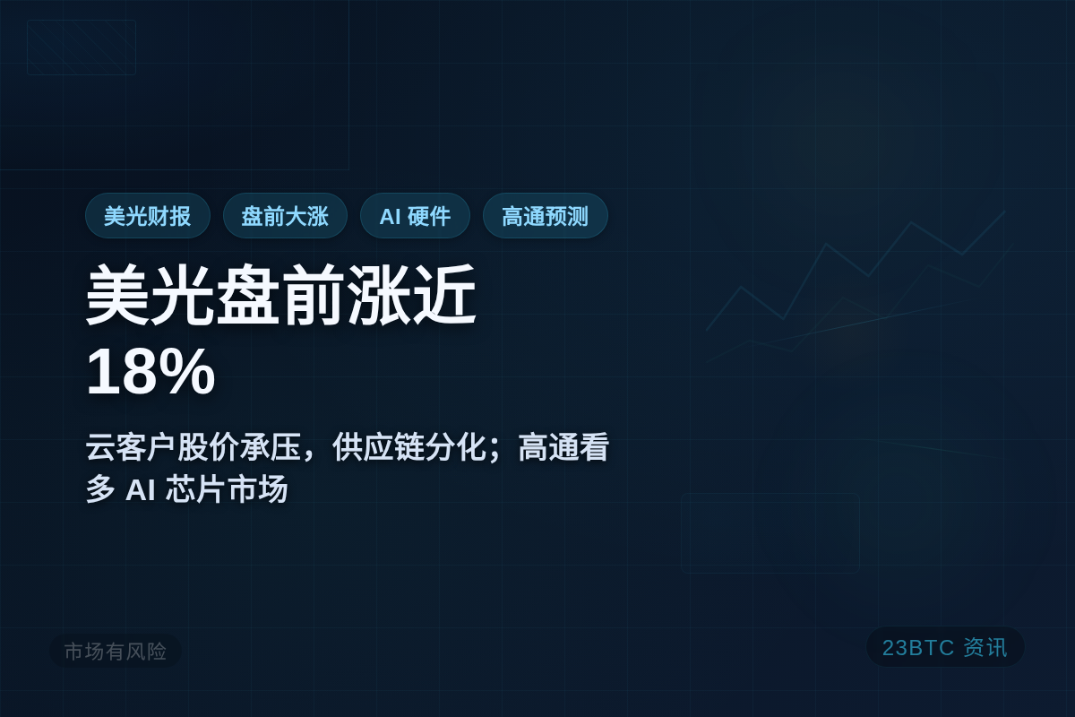 美光财报今夜迎市场检验