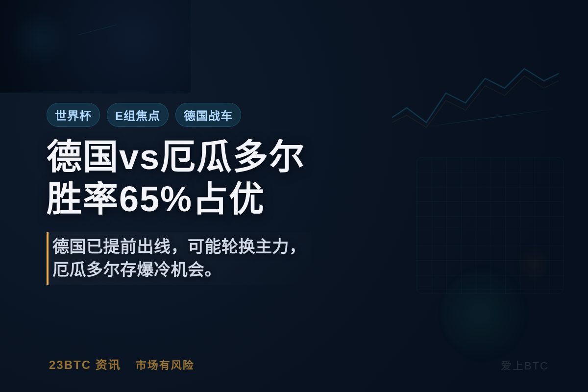 2026世界杯E组焦点战：德国vs厄瓜多尔