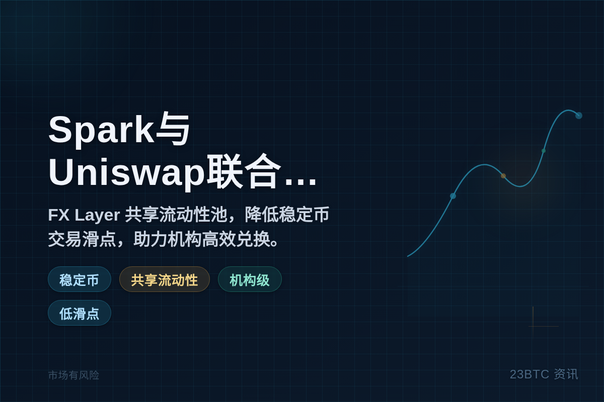 Spark与Uniswap联合推出稳定币兑换系统
