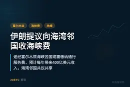 伊朗提议向海湾邻国收海峡费