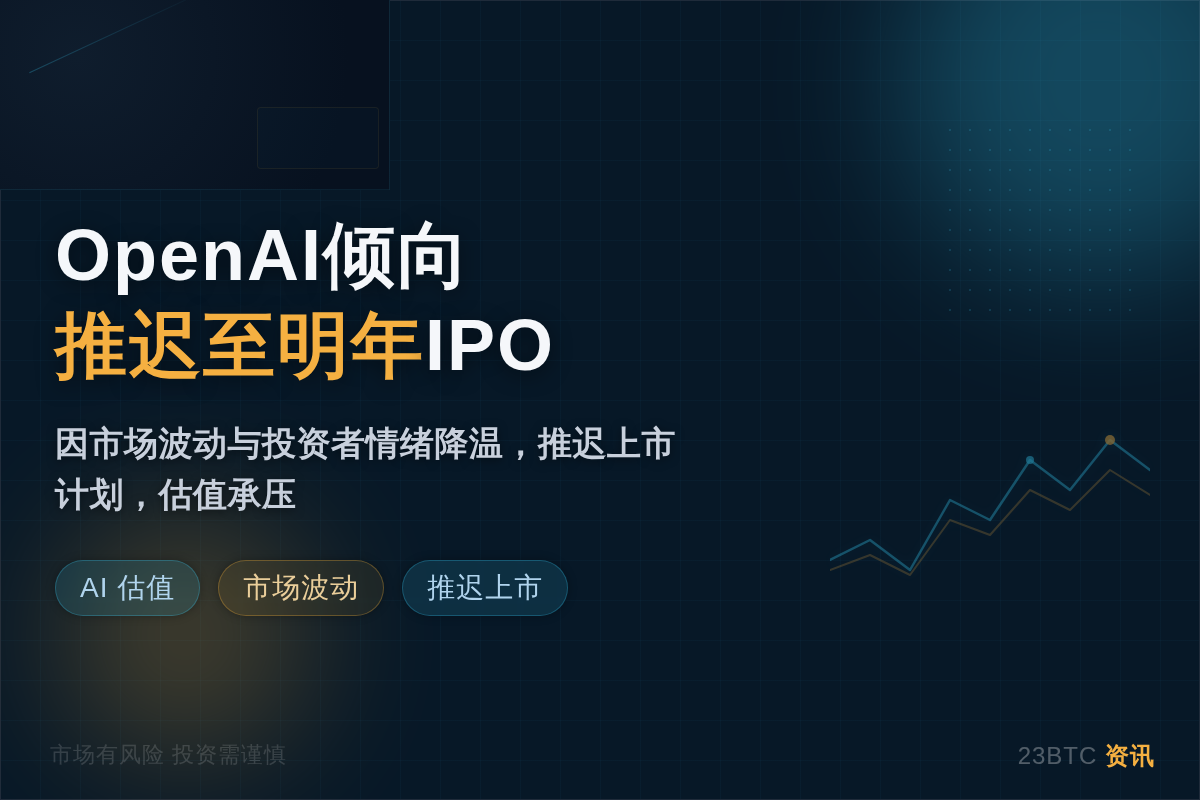 OpenAI倾向推迟至明年IPO