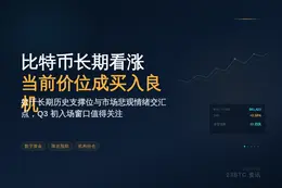 比特币长期看涨，当前价位成买入良机