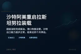 沙特阿美重启拉斯坦努拉石油装载