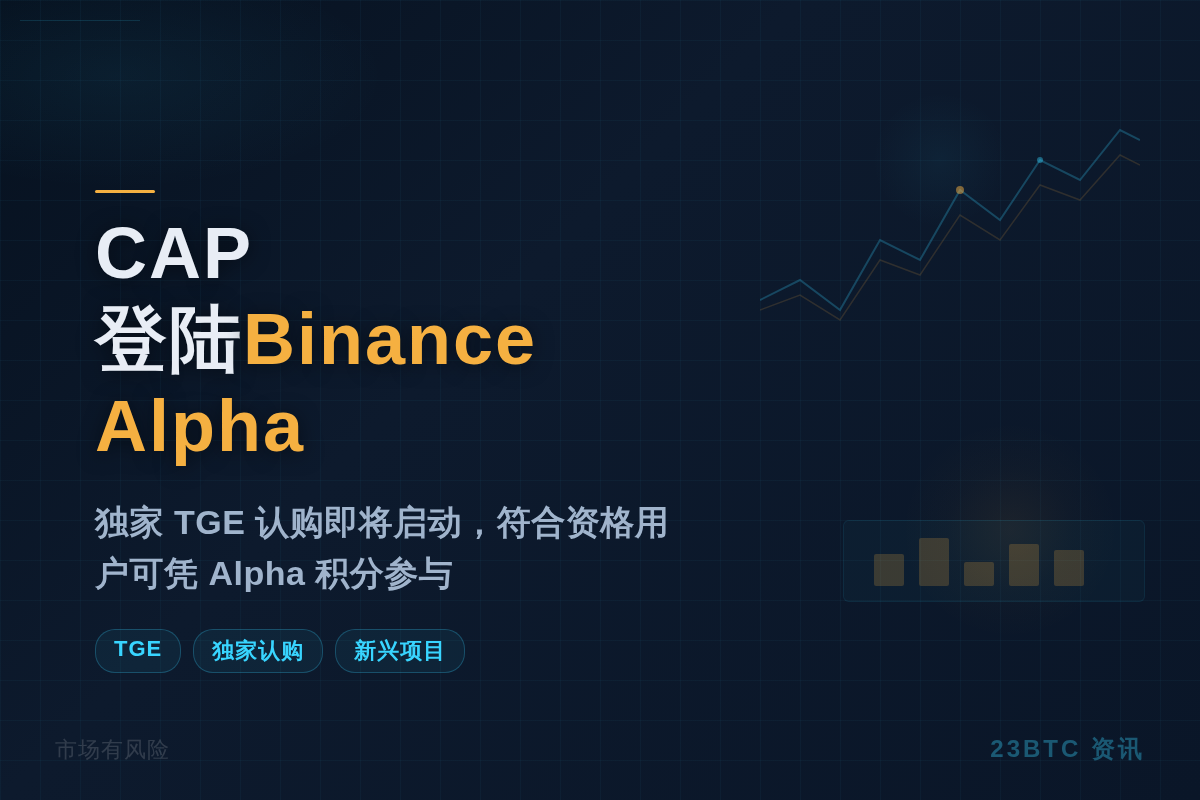 CAP登陆Binance Alpha