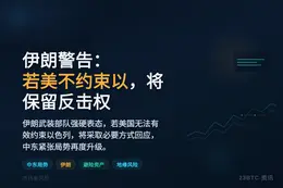 伊朗警告：若美不约束以，将保留反击权