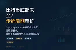 比特币底部未至？CryptoQuant CEO解析传统周期